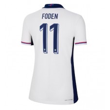 England Phil Foden #11 Hjemmedrakt Kvinner EM 2024 Kortermet